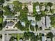 Aerial view of residential neighborhood at 1677 4Th St, Sarasota, FL 34236
