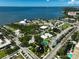 Aerial view of park and waterfront area at 1677 4Th St, Sarasota, FL 34236