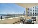 Relaxing balcony boasting city and water views at 1255 N Gulfstream Ave # 1003, Sarasota, FL 34236