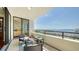 Superb balcony overlooking marina and cityscape at 1255 N Gulfstream Ave # 1003, Sarasota, FL 34236