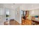 Hardwood floors and bright entryway with access to bedroom and office at 1255 N Gulfstream Ave # 1003, Sarasota, FL 34236