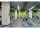 Fitness center with a variety of equipment and green walls at 1255 N Gulfstream Ave # 1003, Sarasota, FL 34236