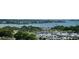 Expansive view of a marina filled with boats at 1255 N Gulfstream Ave # 1003, Sarasota, FL 34236