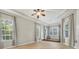 Bright bedroom featuring hardwood flooring and a window seat at 22408 76Th E Ave, Bradenton, FL 34211