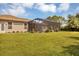 Private backyard with a screened pool and patio at 22408 76Th E Ave, Bradenton, FL 34211