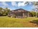 Spacious backyard with a screened pool and patio at 22408 76Th E Ave, Bradenton, FL 34211