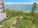 Scenic waterfront view with private kayak and canoe storage for residents at 236 Hidden Bay Dr # 301, Osprey, FL 34229