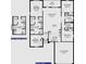 Floor plan showing a spacious layout including Primary bedroom, kitchen, and multiple other rooms at 5661 Gaffney Rd, North Port, FL 34286
