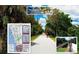 The Legacy Trail map and photos of cyclists enjoying the trail at 236 Hidden Bay Dr # 301, Osprey, FL 34229