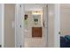 Clean bathroom with a bathtub and walk-in shower at 11358 Lomita Wren Rd, Weeki Wachee, FL 34614