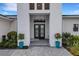 Elegant entryway with double doors at 9004 Artisan Way, Sarasota, FL 34240