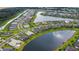 Community overview showcasing waterfront properties at 9004 Artisan Way, Sarasota, FL 34240