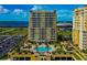 Luxury condo building with waterfront views at 130 Riviera Dunes Way # 204, Palmetto, FL 34221