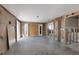 Large living room under renovation, featuring open floor plan and providing an opportunity to create a custom space at 3007 Avenue F # 1, Holmes Beach, FL 34217