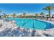 Large community pool with plenty of space for swimming and lounging in the sun at 3118 Tramonto Ct, Bradenton, FL 34211