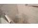 Updated shower featuring updated tile and corner bench at 3807 Lake Bayshore Dr # H-416, Bradenton, FL 34205