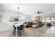 Open-concept living area with modern furniture, natural light, and serene views, perfect for relaxation at 4224 Madeira Ct # 3309, Sarasota, FL 34233