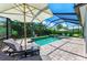 Enjoy this refreshing pool with spa and covered patio at 3360 Chestertown Loop, Bradenton, FL 34211
