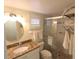 Updated bathroom with a large walk-in shower at 3807 Lake Bayshore Dr # H-416, Bradenton, FL 34205