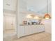 Kitchen with granite countertops and pass-through to dining area at 5956 Clubside Dr # 7651, Sarasota, FL 34243