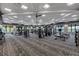 Large fitness center with a wide array of equipment at 14480 Eagle Branch Dr, Nokomis, FL 34275