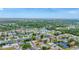 Aerial view of the neighborhood showcasing the community layout, green spaces, and nearby water features at 5306 19Th W Ave, Bradenton, FL 34209