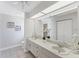 Bright bathroom with double sinks, large mirror, and ample counter space at 5306 19Th W Ave, Bradenton, FL 34209