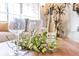 Cozy details of the living room featuring wine and glasses, a coffee table and modern decor elements at 5306 19Th W Ave, Bradenton, FL 34209