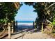 Scenic walkway to pristine beach at 8993 Bantry Bay Blvd, Englewood, FL 34224