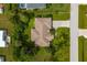 Bird's eye view of single-Gathering home and lot at 8993 Bantry Bay Blvd, Englewood, FL 34224