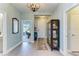 Bright and spacious entryway with tile flooring and decorative accents at 7758 Ridgelake Cir, Bradenton, FL 34203