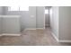 Empty bedroom with new carpet, neutral walls and window with blinds at 13814 Nighthawk Ter, Lakewood Ranch, FL 34202