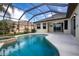 Enjoyable pool and spa with screened enclosure and adjacent patio at 13814 Nighthawk Ter, Lakewood Ranch, FL 34202