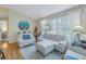 Relaxing living room featuring light-colored sofas and large windows at 4636 32Nd E Ct, Bradenton, FL 34203