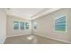 Bright office with tile flooring and large windows at 21281 Holmes Cir, Venice, FL 34293