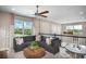 Bright and airy loft with comfortable seating and plenty of natural light at 15037 Shady Palms Ln, Nokomis, FL 34275
