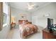 Cozy bedroom with a comfortable bed and plenty of closet space at 2995 Bravura Lake Dr, Sarasota, FL 34240