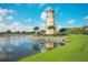 Picturesque gazebo on the waterfront at 9019 Heritage Sound Dr, Bradenton, FL 34212