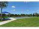 Bocce ball court with shaded seating area at 12420 Destin Loop, Venice, FL 34293