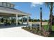 Covered pavilion with picnic tables and nearby playground equipment at 12420 Destin Loop, Venice, FL 34293