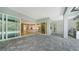 Covered patio with outdoor kitchen and built-in grill at 12420 Destin Loop, Venice, FL 34293