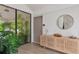 Light and airy entryway with a view of the pool at 8175 Dittmar St, Port Charlotte, FL 33981