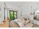 Relaxing bedroom with a comfortable bed and access to the backyard at 8175 Dittmar St, Port Charlotte, FL 33981