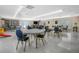 Community room with tables and chairs for gatherings at 1522 Pleasant Rd # G23, Bradenton, FL 34207