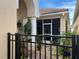 Charming private patio with a screened enclosure and lush landscaping at 7818 33Rd E St, Sarasota, FL 34243