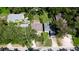 Aerial view of property and surrounding area at 823 32Nd E Ave, Bradenton, FL 34208
