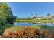 Scenic pond view with lush landscaping, showcasing the community's natural beauty at 2625 Terra Ceia Bay Blvd # 205, Palmetto, FL 34221