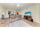 Living room with comfortable seating and hardwood floors at 2625 Terra Ceia Bay Blvd # 205, Palmetto, FL 34221