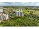 Aerial view of condo building and surrounding landscape at 2625 Terra Ceia Bay Blvd # 205, Palmetto, FL 34221