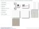 Features list showcasing designer hardware and finishes at 18854 Dayspring Pl, Venice, FL 34293